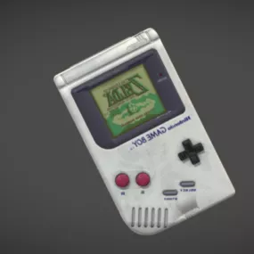 Classic Nintendo Game 3d model