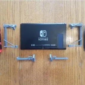 Printable Nintendo Switch Hanger 3d model