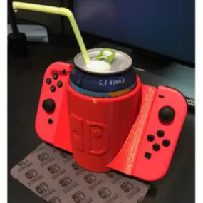 Nintendo Switch Joy Con Drink Holder Printable 3d model
