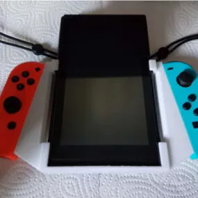 Printable Nintendo Switch Portrait Grip 3d model