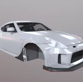 Car Nissan 370z Sedan Design 3d model