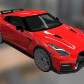 Nissan Gt-r Sport Car 3d model