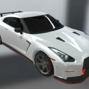 Car Nissan Gtr Nismo 3d model