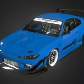 Nissan Silvia S15 Car 3d model