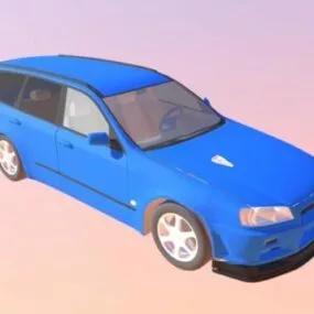 Nissan Skyline Wagon Car 3d model