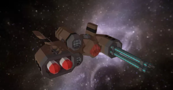 Heavy Fighter Sci-fi Aircraft 3d model Heavy Fighter Sci-fi Aircraft 3d model