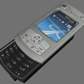Nokia N80 Phone 3d model