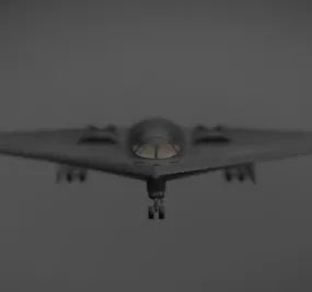 Northrop B-2 Spirit Aircraft 3d model