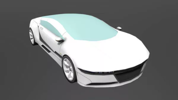 Car Nova E 3d model Car Nova E 3d model