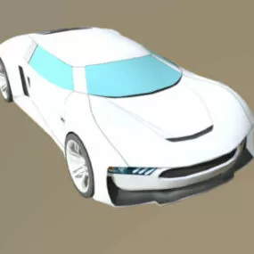 Car Nova Gtx 3d model