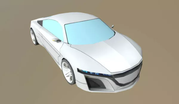 Car Nova Nsx 3d model Car Nova Nsx 3d model