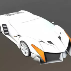 Car Nova Veneo 3d model