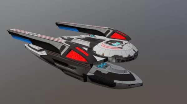 Oberth Sci-fi Spaceship 3d model Oberth Sci-fi Spaceship 3d model