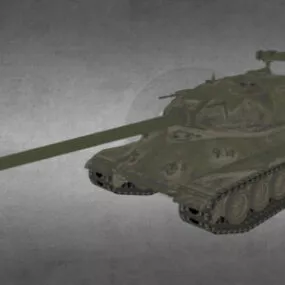 Weapon Tank Object Type260 3d model