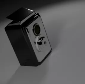 Old Box Camera 3d model