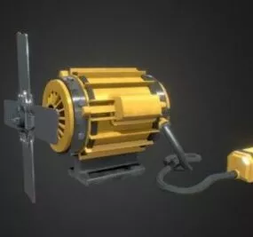 Electric Fan Motor 3d model