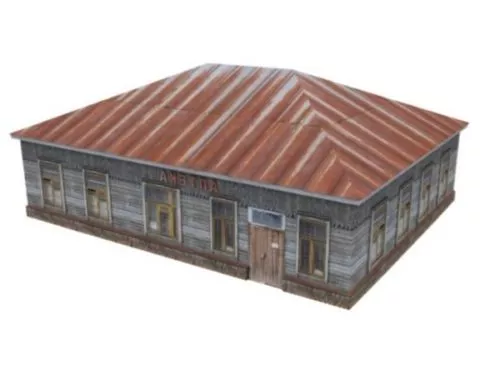 Drugstore Building 3d model Drugstore Building 3d model