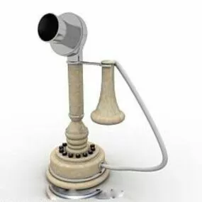 Old Phone Design 3d model