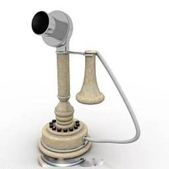 Old Phone Design 3d model Old Phone Design 3d model
