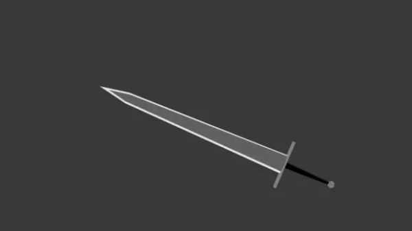 Weapon Old Sword 3d model Weapon Old Sword 3d model