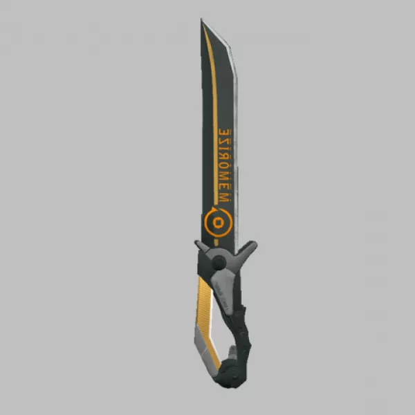 Kitchen Knife Household Accessories 3d model