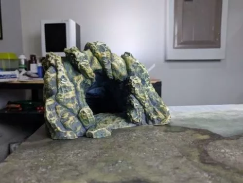 Cave Terrain Landscape 3d model