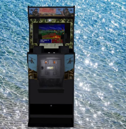 Operation Thunderbolt Arcade Machine 3d model Operation Thunderbolt Arcade Machine 3d model