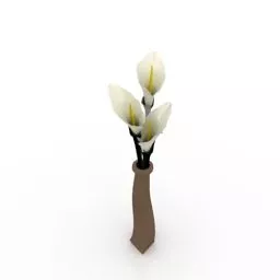 Orchids Plant 3d model