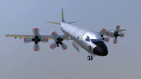 Personal Airplane Usa 3d model