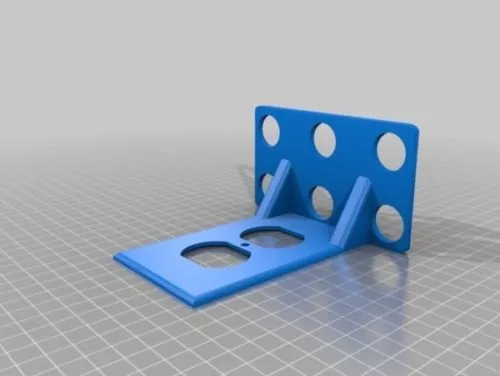 Outlet Shelf Printable 3d model Outlet Shelf Printable 3d model