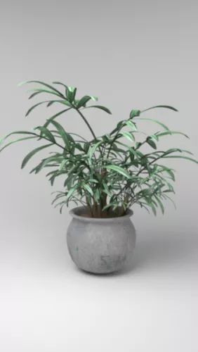 Outdoor Plant Pot 3d model Outdoor Plant Pot 3d model