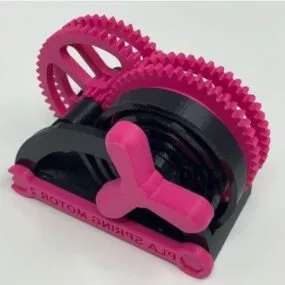 Printable Spring Motor 3d model