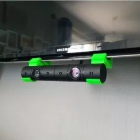 Printable Ps4 Camera Tv Mount 3d model