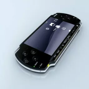 Psp 3000 Game Console 3d model