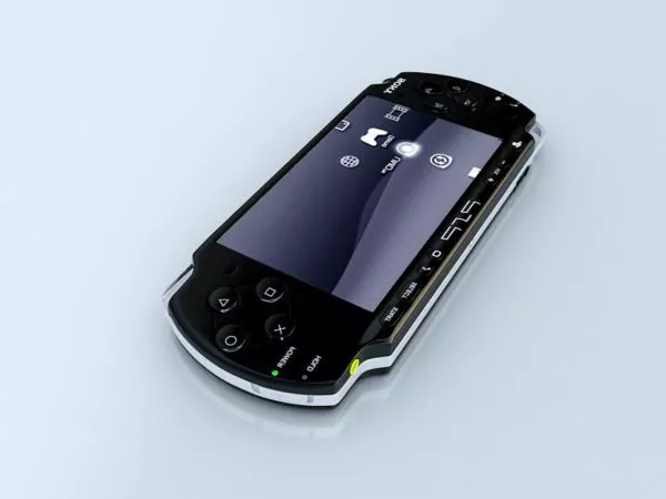 Sony Psp 3000 Game Console 3d model