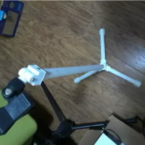 Pvc Tripod Printable 3d model