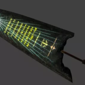 Pain Of Godness Weapon 3d model