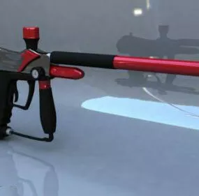 Weapon Paintball Gun 3d model