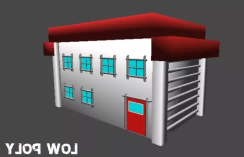 Old Pallet Wooden Material 3d model