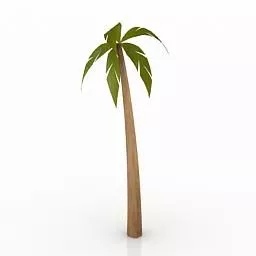 High Palm Tree 3d model High Palm Tree 3d model