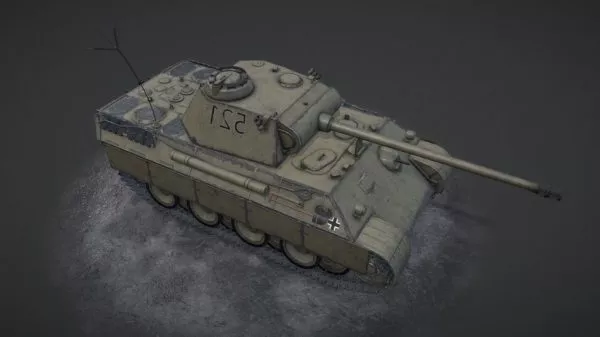 Us M60 Tank 3d model