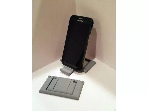 Parametric Folding Phone Stand Printable 3d model Parametric Folding Phone Stand Printable 3d model