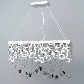 Antique Pendant Lamps Design 3d model