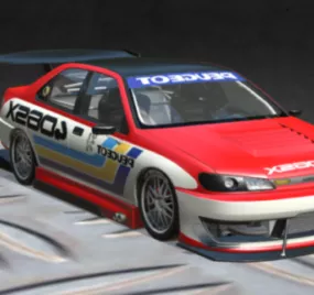 Peugeot 406sx Sport Car 3d model
