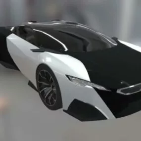 Peugeot Onyx Car 3d model