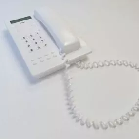 Wired Table Phone 3d model