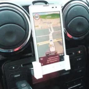 Printable Phone Cd Tray Holder 3d model