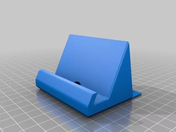Phone Stand With Hole Printable 3d model Phone Stand With Hole Printable 3d model