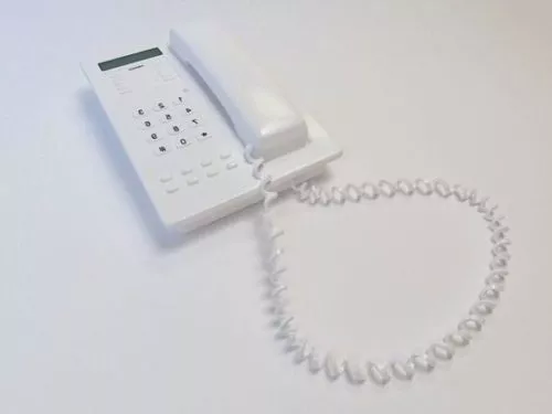 Wired Table Phone 3d model Wired Table Phone 3d model