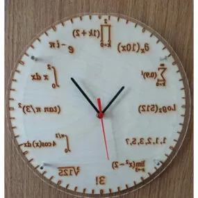 Physics Clock Printable 3d model
